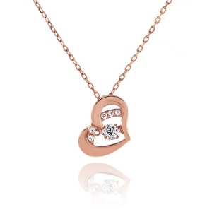 1부 다이아몬드 목걸이 댄싱스톤 여자친구선물 기념일선물 - 캐리 HNDN01739